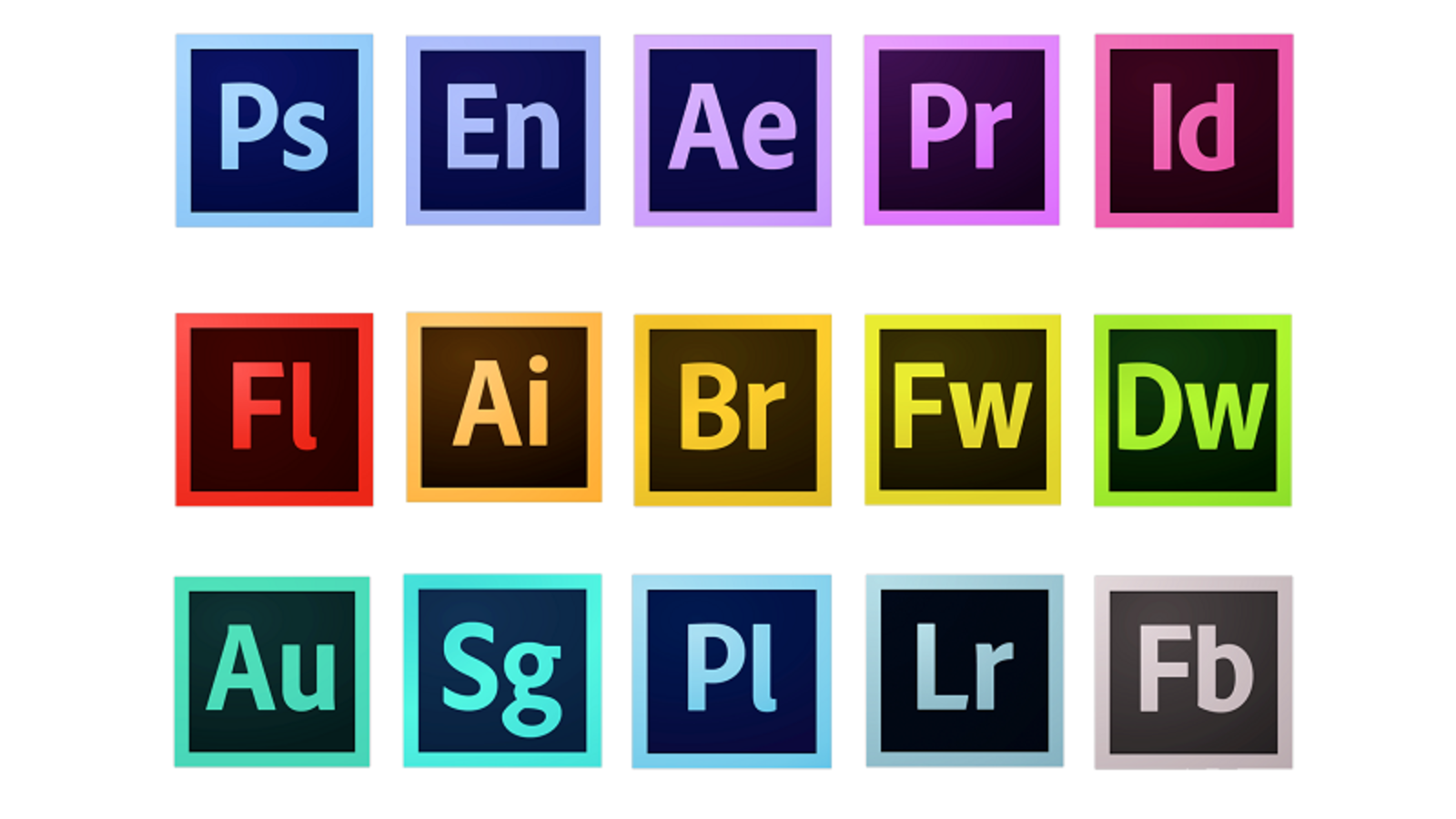 versiones anteriores de Adobe