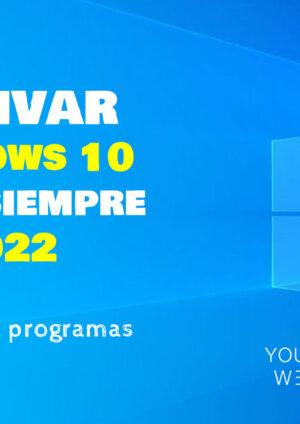 activar windows 10 sin programas