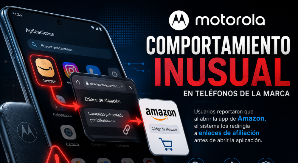 Motorola se ve involucrada en polémica con app de compras