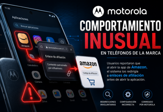 Motorola se ve involucrada en polémica con app de compras