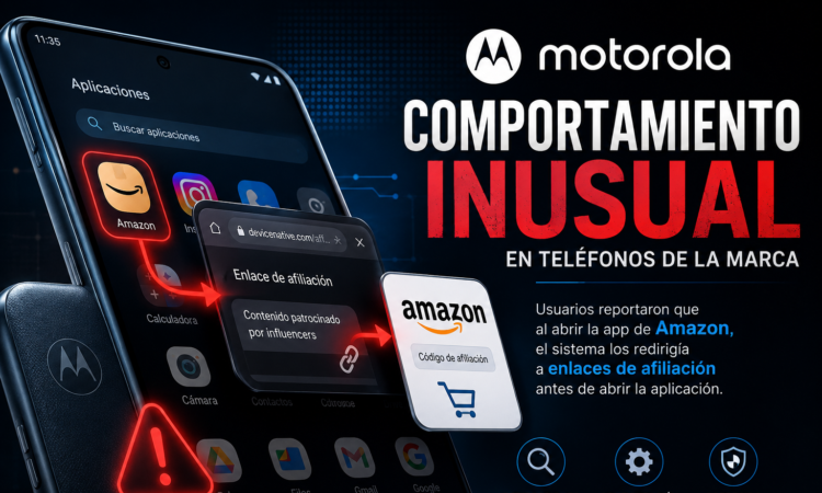 Motorola se ve involucrada en polémica con app de compras